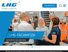 Tablet Screenshot of lhg-net.de